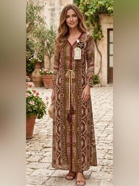 Aratta Silent Journey Duster Dress NWT